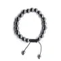Bracelet Hematite boule rond 8mm 