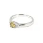 Bague tourmaline en argent 925 rhodié x 1pc