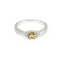 Bague tourmaline en argent 925 rhodié x 1pc