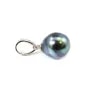 Pendentif Perles Tahiti bélière Argent 925 10.5x13mm x 1pc