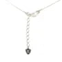 Necklace  tahiti pearl straling silver 925 40cm  x 1pc