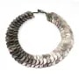 Collier simple nacre grise 