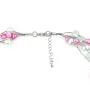 Collier perle d'eau douce multicolore & avanturine 5 rangs