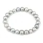 Bracelet Perles d'eau Douce Grise