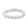 Bracelet Perles d'eau Douce Grise