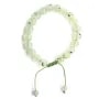 Bracelet Prehnite boule rond 8mm 