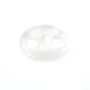 Pendentif Cristal de roche grain de café 18x25mm x 1pc