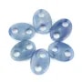 Pendentif Aventurine bleu grain de café 18x25mm x 1pc