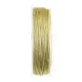 Fil polyester doré torsadé 1.0mm x 25m