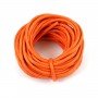 Orange waxed cotton cords 2.0mm x 5m