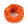 Cordonnet coton ciré orange 1.5mm  x 20m