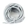 Cordonnet coton ciré gris 1.5mm  x 20m