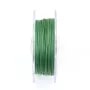 Cordonnet coton ciré olive 1mm  x 20m