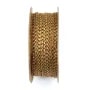 Fil polyester multicolore dorée 0.4mm x 110m