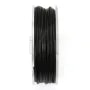 Cordonnet coton ciré noir 1.5mm  x 20m