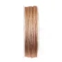 Fil polyester argenté pailleté 1.2mm x 25m