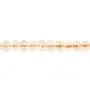 Citrine rondelle facette 3.5x4.5mm x 40cm