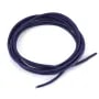 Ruban de cuir vachette violet 1.3mm x 1m