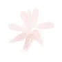 Quartz rose goutte semi percé 7x23mm x 1pc