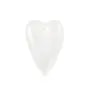 Pendentif Cristal de roche coeur 20x30mm x 1pc