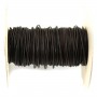 Fil en cuir Kangourou Griffin brun x1m