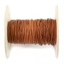 Fil en cuir buffle Griffin 1.6mm brun x 1m