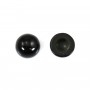 Cabochon rotondo di ossidiana 6 mm x 4 pezzi