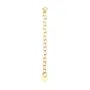 Chaîne de rallonge Gold Filled avec sequin rond 4mm x 1pc