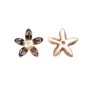 Mother-of-pearl flower 8mm x 1pc