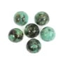 African Turquoise Cabochon rund 8mm x 2pcs
