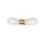 Clipe da luneta de silicone dourado x 4pcs