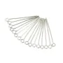 Clou tête anneau 25x0.6mm en Acier Inox 304 x 20pcs