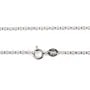 Chaîne maille jaseron rond 2mm en argent 925 x 40cm