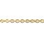 Chaîne Gold Filled 14 carats ovale 1.1mm 45cm  x 1pc