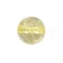 Quartz rutile ronde 8-9mm x 6pcs