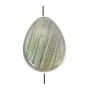Labradorite Goutte Plate 15x20mm x 40cm