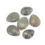 Labradorite Goutte Plate 15x20mm x 40cm