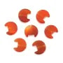 Agate rouge croix 22x30mm x 40cm