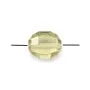 Citrine ovale facette x 1pc
