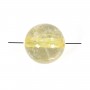 Quartz rutile ronde 8-8.5mm x 40cm