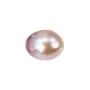 Perle de culture d'eau douce, semi-percée, mauve, poire, 7-7.5mm  x 1pc