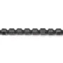 Hématite cylindre 4mm x 20pcs