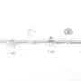Cristal de roche Goutte Facette 6x9mm x 4 pcs