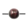 Red tiger stone round 8mm x  10 pcs