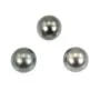 Tahiti-Zuchtperle, rund, 12.5-13mm, A-Qualität x 1pc