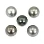 Perle de culture de Tahiti de forme ronde 12-12.5mm x 1pc