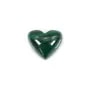 Cabochon Malachite coeur 9x10mm x 1pc