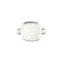 Abstandshalter für quadratischen Cabochon 9mm - 925er Silber x 1Stk