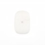 Cabujón de jade blanco rectangular 13.5x20mm x 1pc