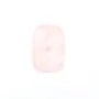 Cabochon Quartz rose rectangle 13.5x20mm x 1pc
